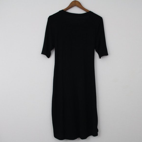 Caslon Black Dress w/ Ruched Tie Dress - Picture 15 of 15